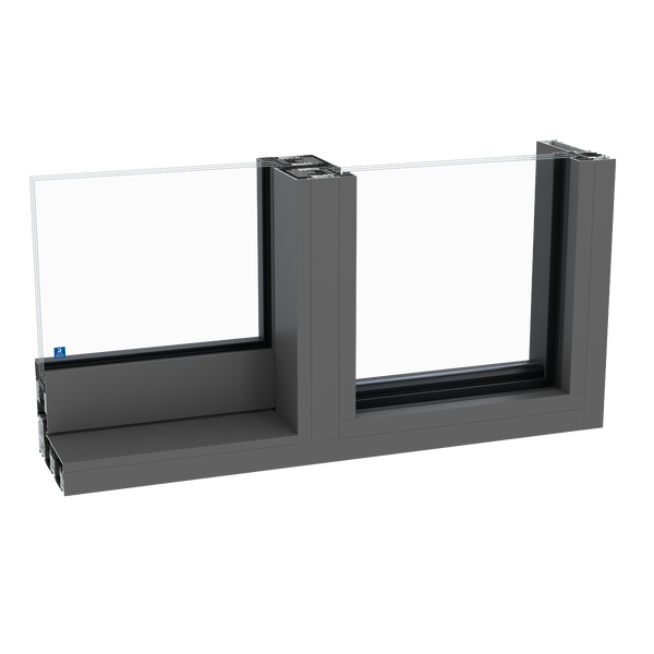 MasterPatio Monorail Outside Glazed