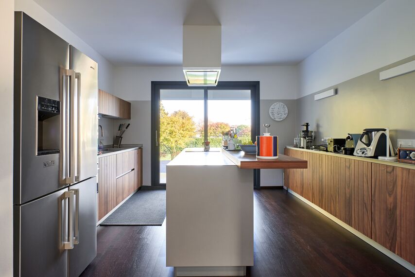 ConceptPatio 130 Hliníkové posuvné systémy, CS 86-HI (c) Zrušené systémy, SlimLine 38 Standard Hliníková okna a SlimLine 38 Classic Hliníková okna - Villa Villa Treviso se nachází v Treviso, Itálie