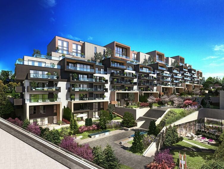 ConceptSystem 68 Hliníková okna - Residental/Project Next Level se nachází v Ankara, krocan