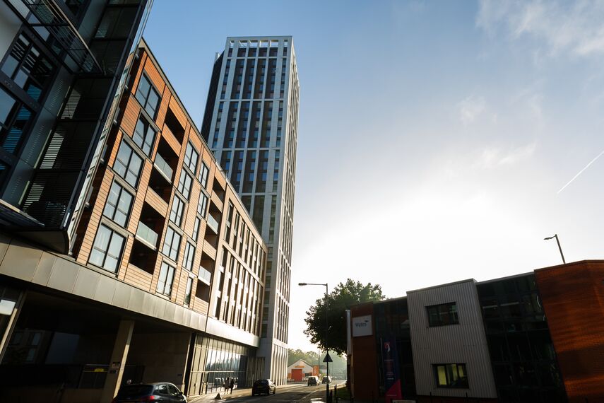 ConceptSystem 68 Hliníková okna - Residental/Project Apex House se nachází v London, Spojené království