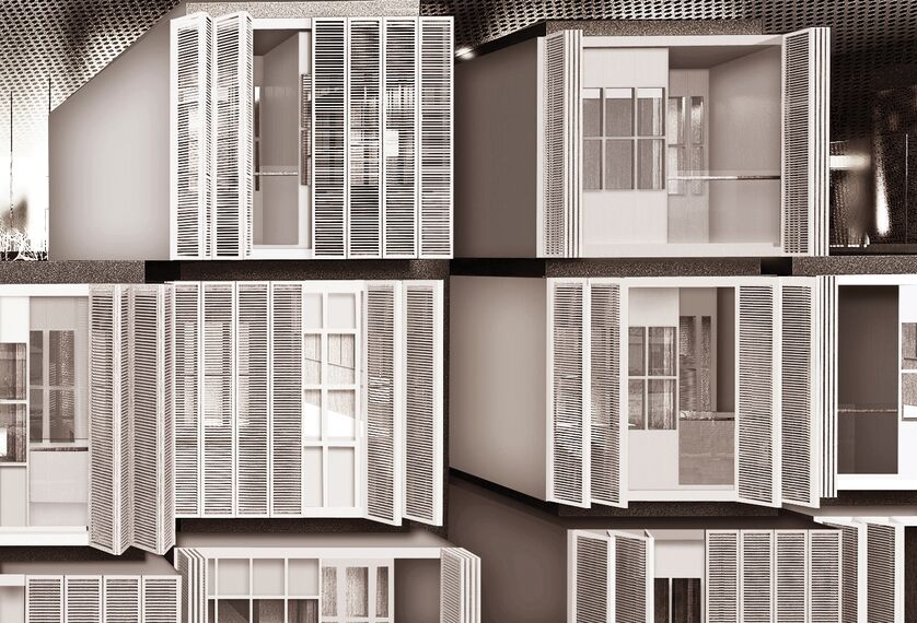 ConceptWall 50 Hliníkové fasády a ConceptSystem 68 Hliníkové dveře - Museum Antakya Hilton Museum Hotel se nachází v Hatay, krocan