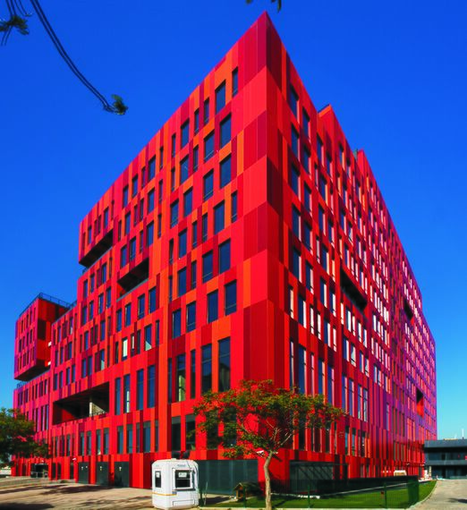CS 86-HI (c) Zrušené systémy a CW 50-SC Hliníkové fasády - Business center Lapishan se nachází v Istanbul, krocan