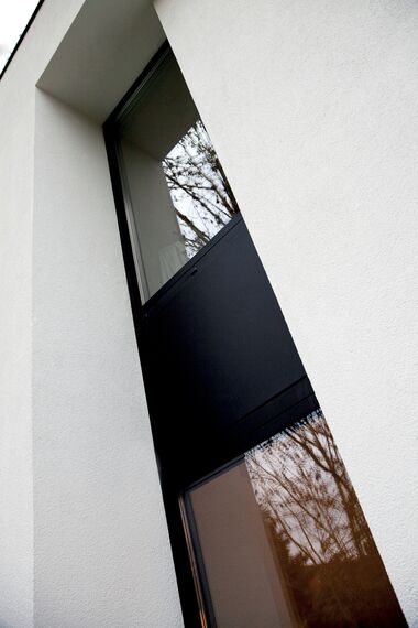 ConceptPatio 130 Hliníkové posuvné systémy a CS 86-HI (c) Zrušené systémy - Villa Passive House se nachází v Ath, België