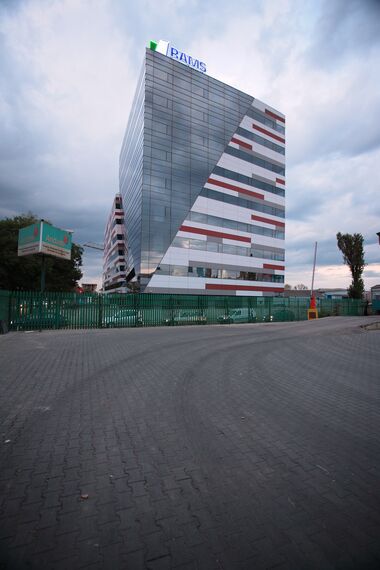 ConceptWall 50 Hliníkové fasády - Office building RAMS Business centre se nachází v Bucharest, Rumunsko
