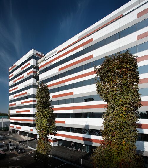 ConceptWall 50 Hliníkové fasády - Office building RAMS Business centre se nachází v Bucharest, Rumunsko