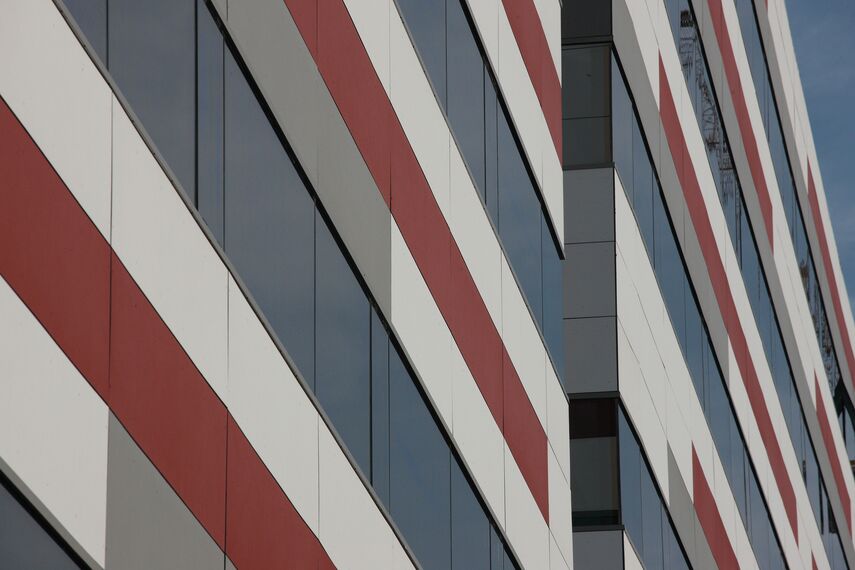 ConceptWall 50 Hliníkové fasády - Office building RAMS Business centre se nachází v Bucharest, Rumunsko