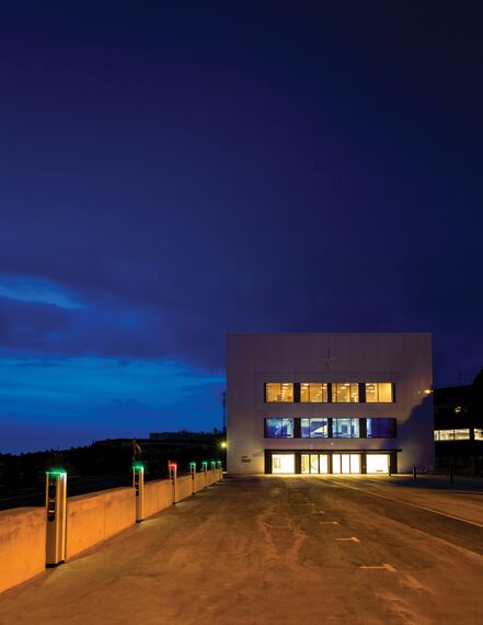 ConceptWall 50 Hliníkové fasády - Office building Polestar se nachází v Gothenburg, Švédsko