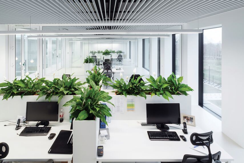 ConceptSystem 59Pa Hliníková okna a CW 50-HI Hliníkové fasády - Pivexin Technology Headquarter se nachází v Babice, Polsko