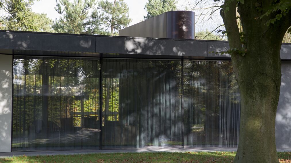 ConceptWall 50 Hliníkové fasády - Villa X se nachází v Brabant, Nizozemí