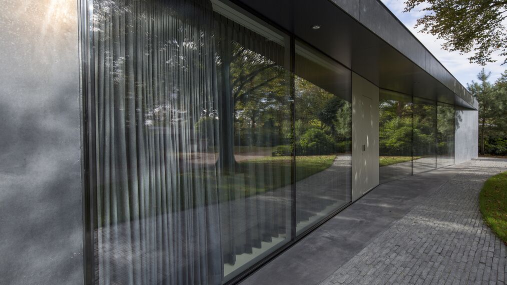 ConceptWall 50 Hliníkové fasády - Villa X se nachází v Brabant, Nizozemí