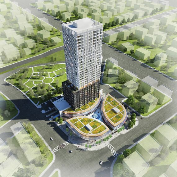 ConceptWall 50 Hliníkové fasády, ConceptSystem 68 Hliníková okna a ConceptSystem 59 Hliníková okna - Kuzu Kumru se nachází v Ankara, krocan