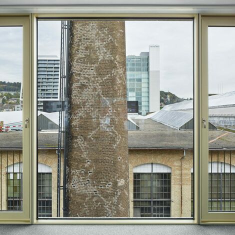 CW 65-EF Hliníkové fasády - Schiffbauplatz se nachází v Zürich, Švýcarsko