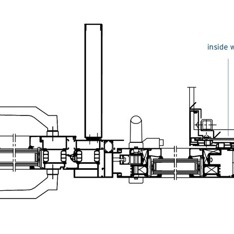 ConceptSystem 77 Hliníkové dveře - Office building Milanofiori 2000 se nachází v Milan, Itálie