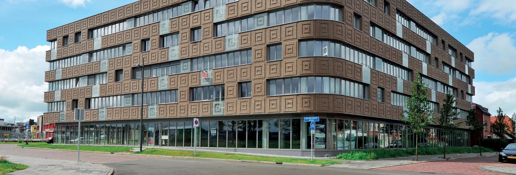 CS 38-SL Zrušené systémy, CS 38-SL Zrušené systémy a SlimLine 38 Hliníková okna - Residental/Project Bloemhof se nachází v Groningen, Nizozemí