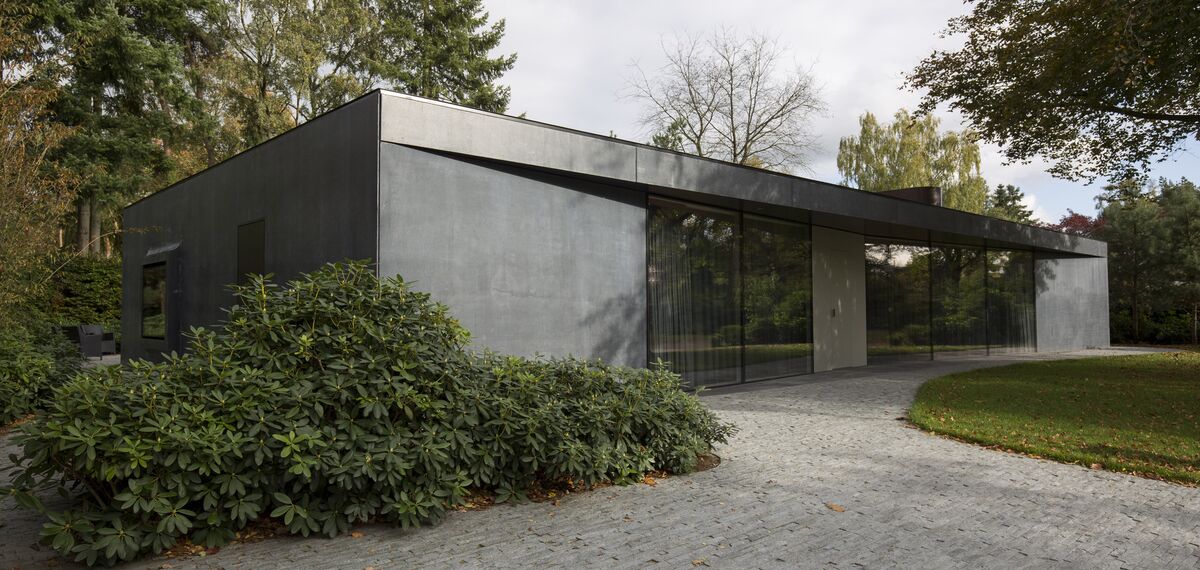 ConceptWall 50 Hliníkové fasády - Villa X se nachází v Brabant, Nizozemí
