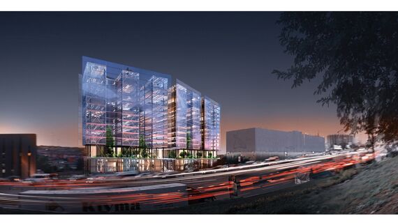 ConceptWall 86 Hliníkové fasády - Office building The Istanbul Merter se nachází v Istanbul, krocan