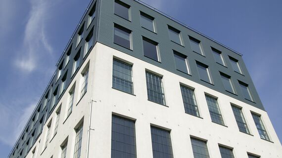 ConceptWall 60 Hliníkové fasády a ConceptRoof 120 Zimní zahrady - Bytový komplex Atelier Spektrum se nachází v Prague, Česká republika